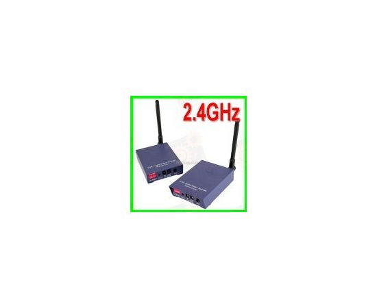 1.2 W Беспроводный передатчик (усилитель) приёмник видеосигнала со звуком на расстояние до 1000 метров, фото 1