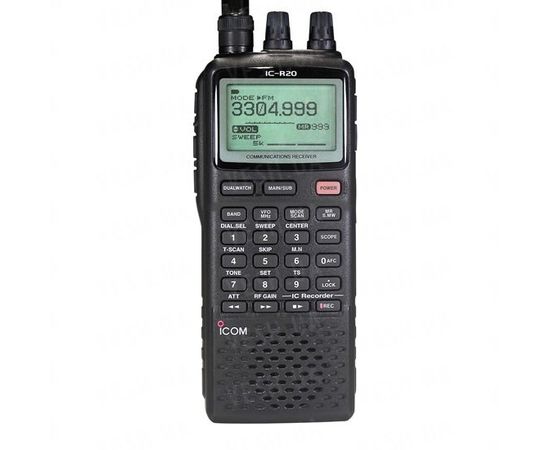 IC-R20 [двухканальный сканирующий приемник], фото 1