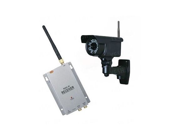 Комплект из беспроводной уличной камеры LIE30 на 2.4 Ghz + приёмник видеосигнала (на выбор), дальностью до 700 метров (модель LIE30W kit), фото 1