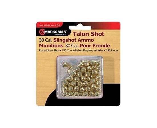 Шарики для рогатки Marksman 30 cal Steel Shot, фото 1