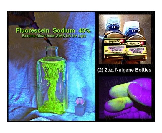 Флуоресцеин натрия УФ ультрафиолетовая краска трайсер - 60мл, фото 1