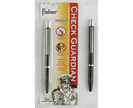 Ручка с защитой подписи от подделки "Fisher Check Guardian", фото 1 Ручка с защитой подписи от подделки "Fisher Check Guardian", фото 1