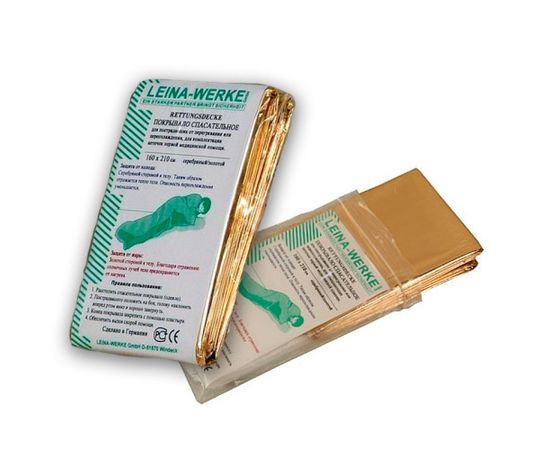 Спасательные покрывало одеяло выживания &quot;Rettungsdecke&quot; Made in Germany, фото 1