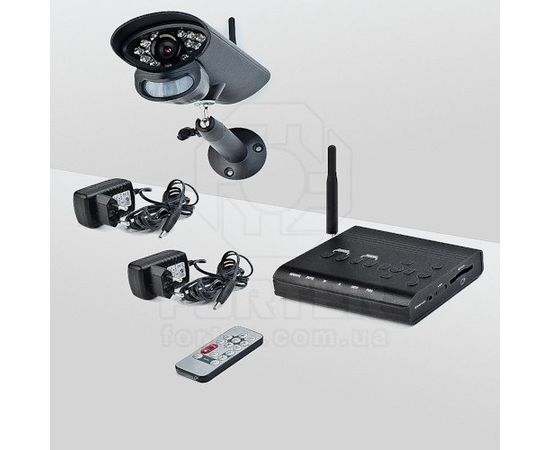 Комплект беспроводного видеонаблюдения Smartwave WDK-S02 KIT, фото 1 Комплект беспроводного видеонаблюдения Smartwave WDK-S02 KIT, фото 1