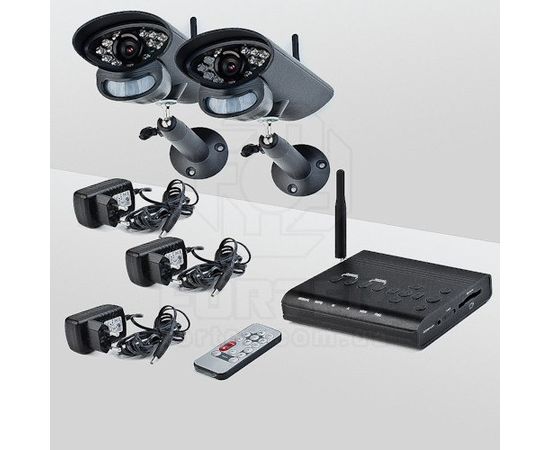 Комплект беспроводного видеонаблюдения Smartwave WDK-S02x2 KIT, фото 1