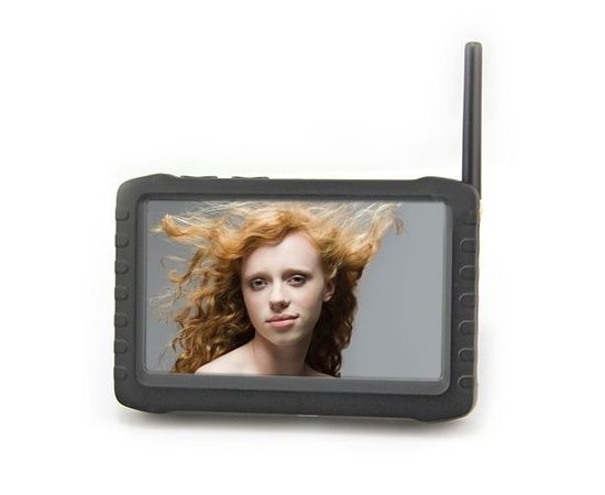 Беспроводной портативный монитор 5&quot; c детектором движения (8 каналов) 2.4Ghz HD DVR, фото 1