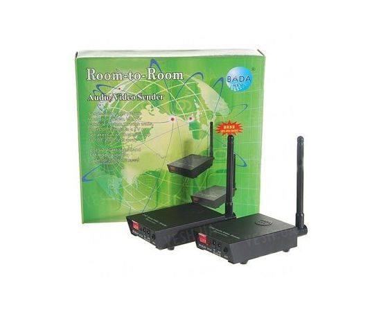 4-х канальный 500 mW комплект беспроводной передачи видео на частоте 2.4 Ghz на расстояние до 400 метров (модель BADA СХ-500 A), фото 1