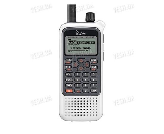 Портативный сканирующий приемник, радиоприёмник, радиосканер Icom IC-RX7, фото 1 Портативный сканирующий приемник, радиоприёмник, радиосканер Icom IC-RX7, фото 1