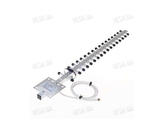 Усиливающая 18 dBi направленная YAGI антенна на 2.4 gHz для увеличения дальности передачи/приёма видео сигнала (мод. AMY BMD2400-18), фото 1