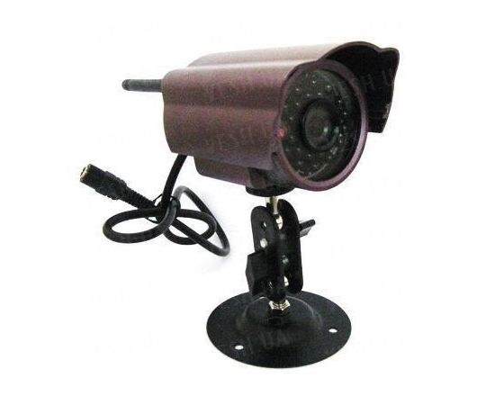 Аналоговая 420 TVL беспроводная уличная камера ночного виденья 2.4 Ghz с 24 ИК светодиодами, дальностью до 700 метров (модель CRK-58), фото 1