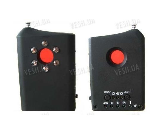 Универсальный детектор (обнаружитель) проводных и беспроводных камер и беспроводных радио жучков «CAMERAHUNTER-PLUS», фото 1