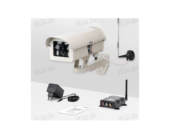 Комплект видеокамера и приемник видеосигнала дальностью до 2-х километров KW-KIT28 (с шифрованием сигнала), фото 1 Комплект видеокамера и приемник видеосигнала дальностью до 2-х километров KW-KIT28 (с шифрованием сигнала), фото 1