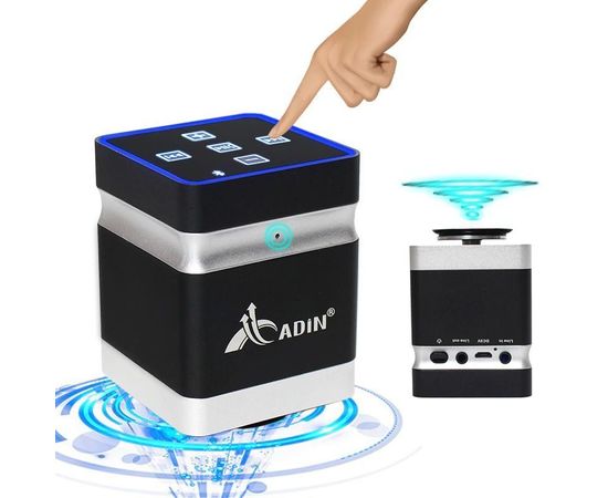 Вибро резонансная колонка bluetooth 26 Ватт Adin BT-BOX, фото 1