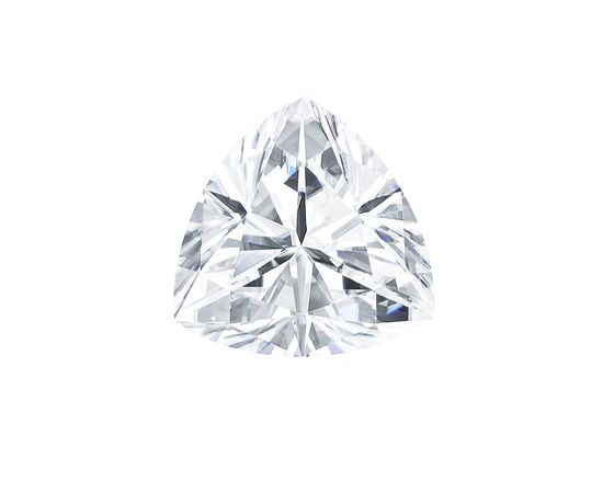 Муассанит Charles &amp; Colvard Forever One 0.20CTW огранка Trillion Исключительно белый DEF, фото 1