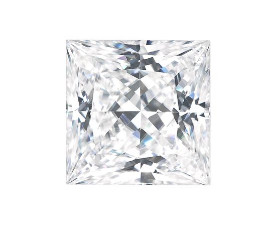 Муассанит Charles &amp; Colvard Forever One 1.20CTW огранка Princess Исключительно белый DEF, фото 1