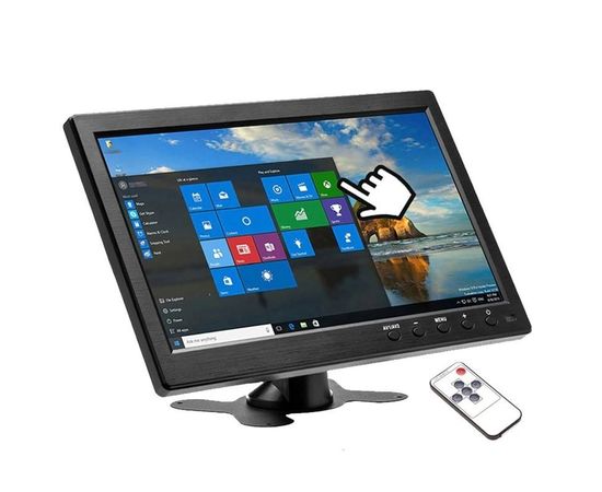 Автомобильный монитор в машину 10 дюймов для камеры заднего вида Podofo K101, 1024х600, AV, HDMI, VGA, фото 1