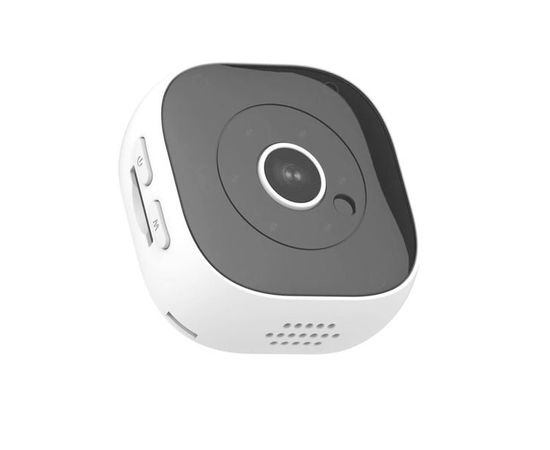 Мини камера - портативный видеорегистратор Kinco H9 Full HD 1080P, SD до 32 Гб, белая, фото 1