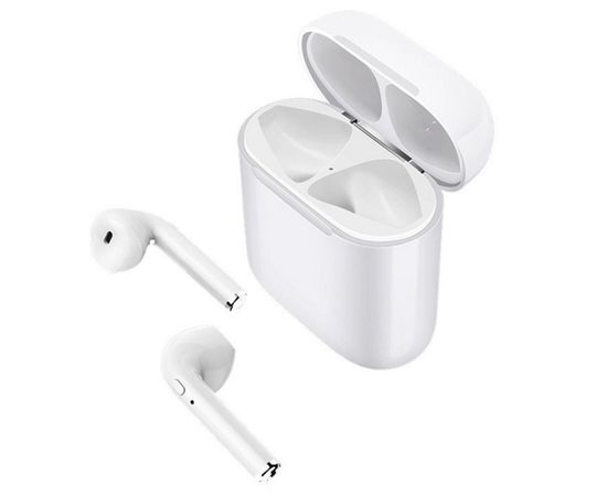 Беспроводные наушники bluetooth HBQ I8 mini TWS, белые, фото 1