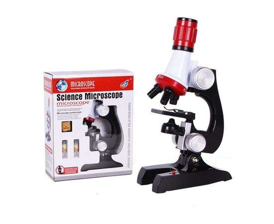 Детский микроскоп для ребенка школьный с 1200 Х увеличением Chanseon 1411, фото 1