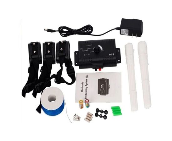 Электронный забор для 3-x собак Pet 023, c 3-мя ошейниками, фото 1