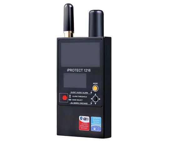 Компактный индикатор поля iPROTECT 1216 (детектор жучков) трех диапазонный, фото 1 Компактный индикатор поля iPROTECT 1216 (детектор жучков) трех диапазонный, фото 1
