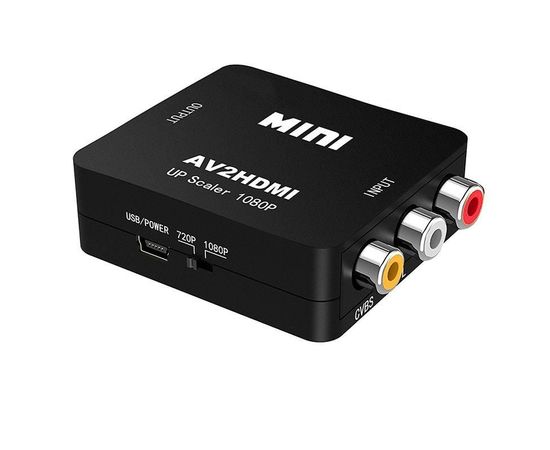 Конвертер видеосигнала AV to HDMI видео + аудио Full HD 1080P Felkin AV2HDMI, фото 1 Конвертер видеосигнала AV to HDMI видео + аудио Full HD 1080P Felkin AV2HDMI, фото 1