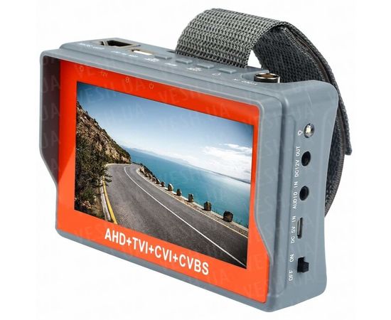 Портативный монитор для настройки камер видеонаблюдения Pomiacam IV7W, 5Мп, AHD+TVI+CVI+CVBS, фото 1 Портативный монитор для настройки камер видеонаблюдения Pomiacam IV7W, 5Мп, AHD+TVI+CVI+CVBS, фото 1