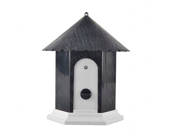 Ультразвуковой антилай скворечник для улицы Pet СSB10 c датчиком лая, коричневый, фото 1