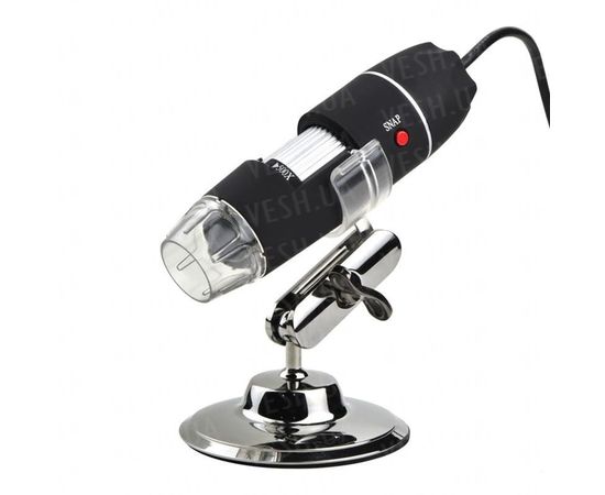 USB микроскоп электронный цифровой с увеличением 1600 x Ootdty DM-1600, 2 Мп, подсветка 8 LED, фото 1