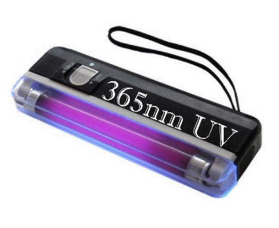 Лампа ультрафиолетовая детектор валют UV 365nm (УФ 365нм), фото 1