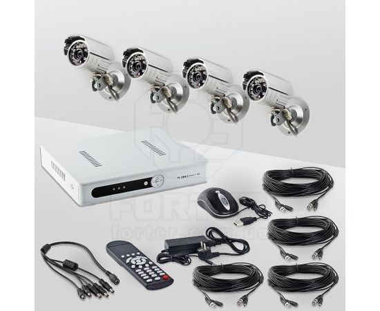 Комплект видеонаблюдения «установи сам» CoVi Security FVK-3100KIT, фото 1 Комплект видеонаблюдения «установи сам» CoVi Security FVK-3100KIT, фото 1