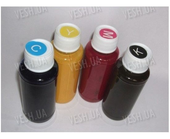 CMYK чернила для струйного принтера видимые при обычном свете и светящиеся в UV, фото 1 CMYK чернила для струйного принтера видимые при обычном свете и светящиеся в UV, фото 1