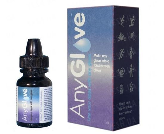 AnyGlove капля даст перчаткам свойства стилуса флакон 7,5мл, фото 1