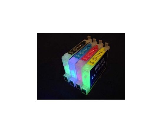 Картридж EPSON T0441-T0444 с невидимыми чернилами УФ UV (светятся в ультрафиолете), фото 1