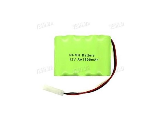 12V никель-металгидридный перезаряжаемый аккумулятор 1800 mAh для питания игрушечных вертолётов, машин, роботов, фото 1 12V никель-металгидридный перезаряжаемый аккумулятор 1800 mAh для питания игрушечных вертолётов, машин, роботов, фото 1