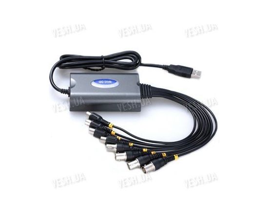 Первый RealTime 4-х канальный USB видеорегистратор с записью в D1 разрешении 100 к/c, 4 аудио входа и поддержкой Windows 7 для компьютеров и ноутбуков (модель QQ DVR 4VD1), фото 1 Первый RealTime 4-х канальный USB видеорегистратор с записью в D1 разрешении 100 к/c, 4 аудио входа и поддержкой Windows 7 для компьютеров и ноутбуков (модель QQ DVR 4VD1), фото 1