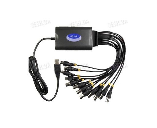 Профессиональный H.264 RealTime 8-ми канальный USB видеорегистратор с записью в CIF 160 к/c c 4-мя аудиовходами с поддержкой Windows 7 для компьютеров и ноутбуков (модель QQ DVR 8CIF4), фото 1 Профессиональный H.264 RealTime 8-ми канальный USB видеорегистратор с записью в CIF 160 к/c c 4-мя аудиовходами с поддержкой Windows 7 для компьютеров и ноутбуков (модель QQ DVR 8CIF4), фото 1
