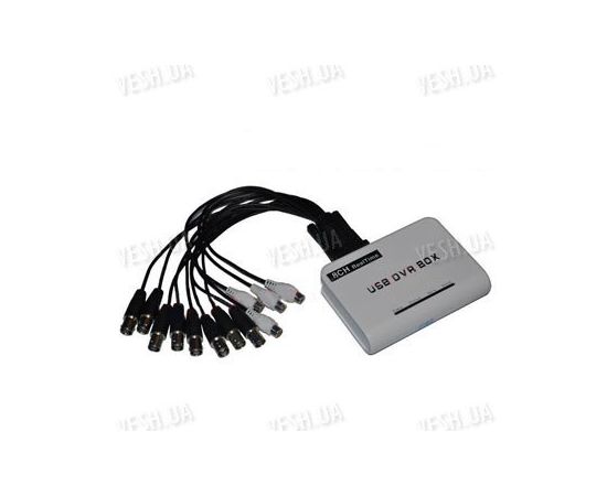 Профессиональный RealTime 8-ми канальный USB видеорегистратор с записью в CIF 200 к/c c 4-мя аудиовходами с поддержкой Windows 7 для компьютеров и ноутбуков (модель ES-U608), фото 1 Профессиональный RealTime 8-ми канальный USB видеорегистратор с записью в CIF 200 к/c c 4-мя аудиовходами с поддержкой Windows 7 для компьютеров и ноутбуков (модель ES-U608), фото 1