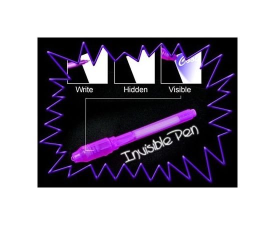 Фломастер УФ (ультрафиолетовый) &quot;Невидимые чернила&quot;, фото 1