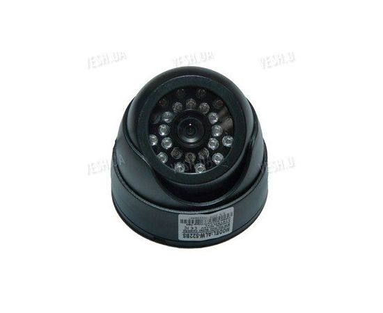 Цветная купольная видеокамера c ИК подсветкой, 1/3 SONY, 420 TVL, 0 lux (модель 522 CS), фото 1