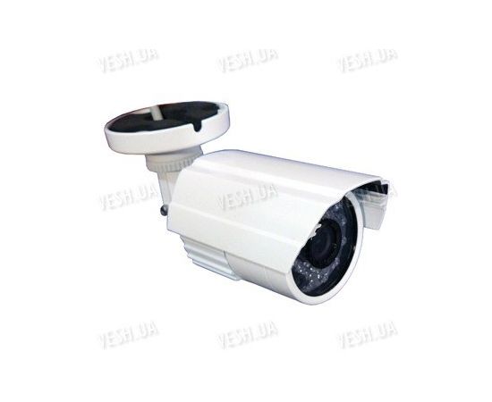 Цветная уличная (наружная) видеокамера с IR подсветкой до 15 метров, 1/3 Sony, 420 TVL, 0 lux (модель 817 W), фото 1