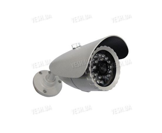 Цветная уличная (наружная) видеокамера с IR подсветкой до 20 метров, 1/3 Sony, 420 TVL, 0 LUX, кронштейн 3D (модель 817 Q), фото 1