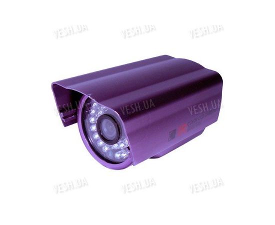 Цветная уличная (наружная) видеокамера с IR подсветкой до 20 метров, 1/3 Sony, 520 TVL, 0 LUX, f=8 мм (модель 603 AS), фото 1