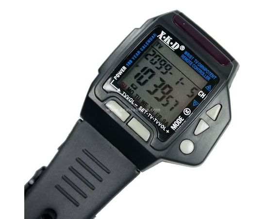 Универсальный пульт-часы ДУ XKD c управлением любым телевизором, фото 1