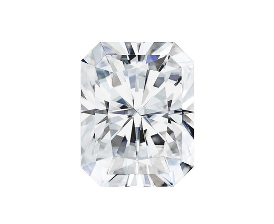 Муассанит Charles &amp; Colvard Forever One 5.30TW Radiant Исключительно белый DEF, фото 1