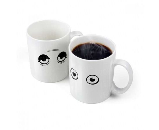 Товар распродан - Чашка хамелеон Просыпайся! - Чашки, фото 1