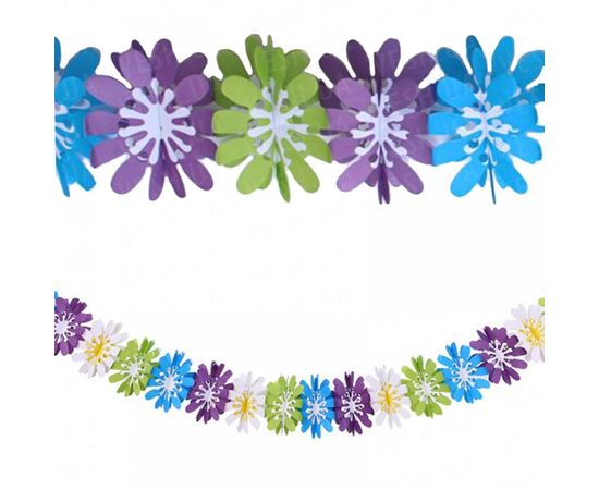 Товар распродан - Гирлянда 3D Ромашка - Аксессуары для праздника, фото 1