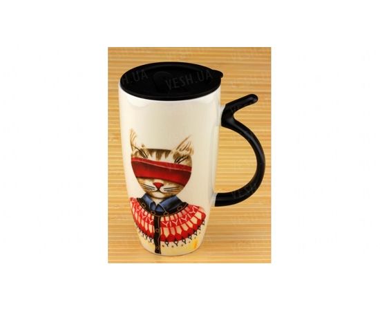 Товар распродан - Кружка с поилкой MR CAT, 3 вида - Бокалы фужеры, фото 1