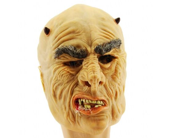 Товар распродан - Маска резиновая Рогатый - Карнавальные маски, фото 1