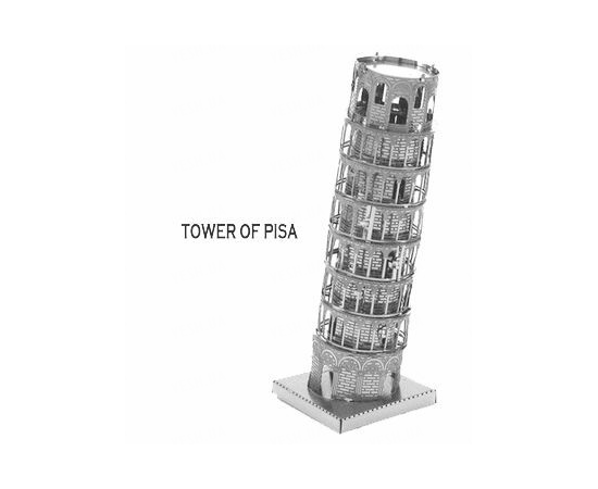 Товар распродан - Металлический конструктор "Пизанская башня" 1 пластина - Конструкторы, фото 1 Товар распродан - Металлический конструктор "Пизанская башня" 1 пластина - Конструкторы, фото 1
